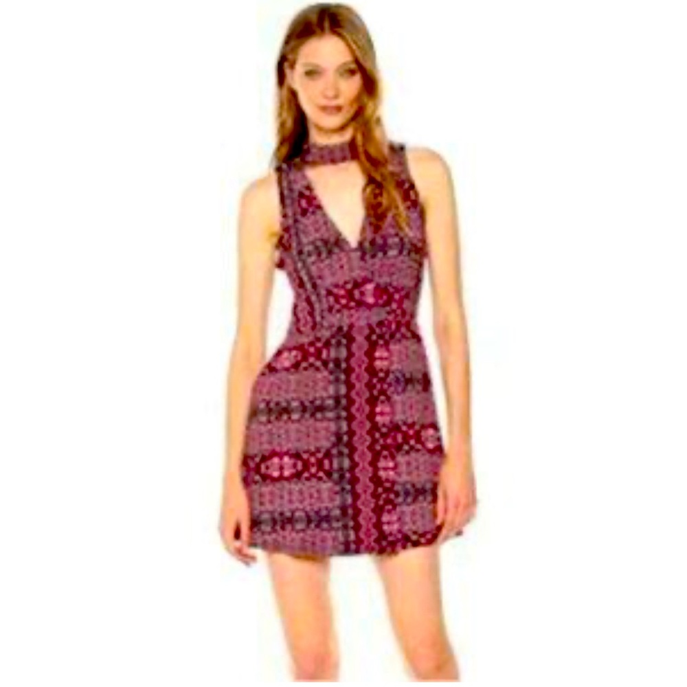 BCBG Generation faux wrap dress